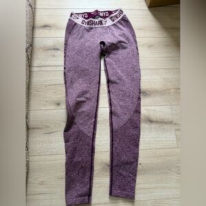 Gymshark Flex Low Rise Waist Spellout Leggings